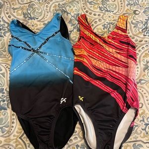 CM lot of 2 GK leotards
